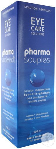 Eye Care Pharma Souples Solution Lentilles Contact Flacon 360ml