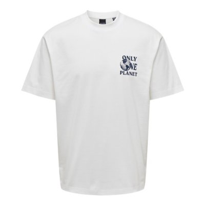 Tee-shirt à manches courtes homme Onslayne Life Rlx Planet ONLY AND SONS