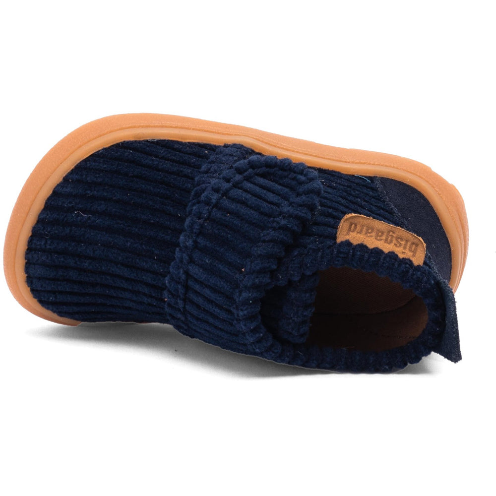 Køb Bisgaard Navy Corduroy Barefoot Basic Hjemmesko