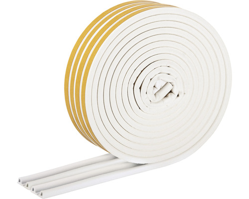 Fix-o-Moll P-profielafdichting, zelfklevend, 9 mm x 18 m
