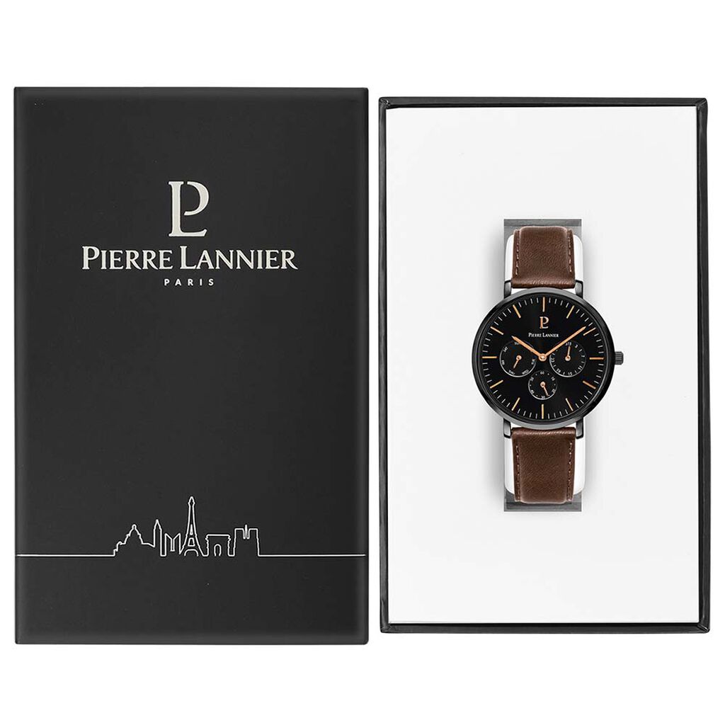 Montre Pierre Lannier Echo Noir