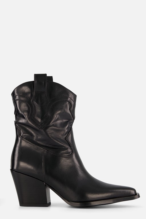 Linea Zeta Cowboylaarzen zwart Leer
