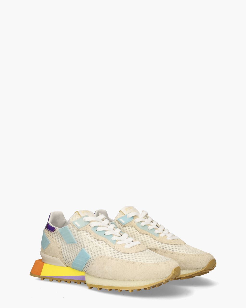 Ghoud Rush Groove Beige/Multicolor Damessneakers