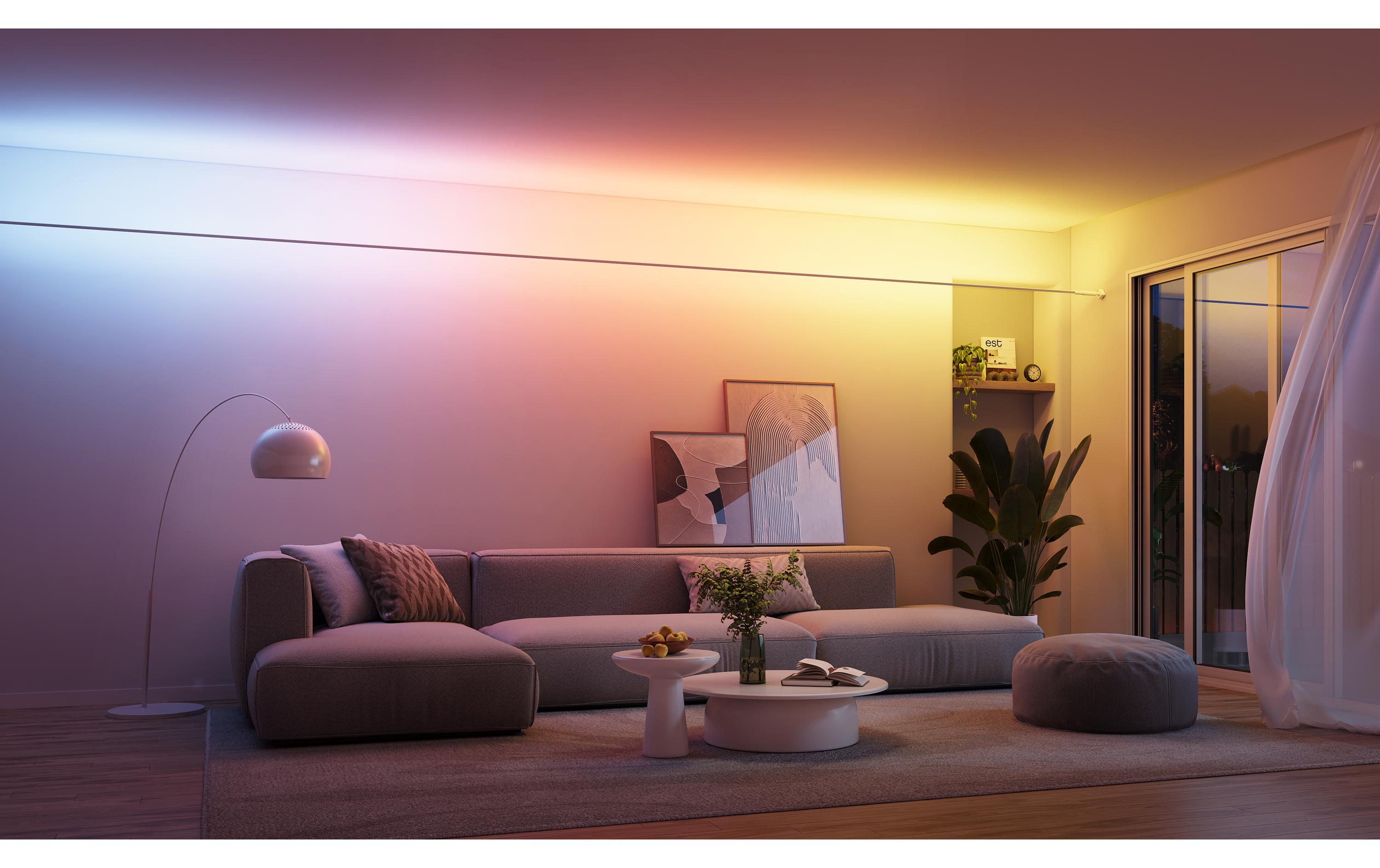 LED Stripe RGBICWW Skyline Strip LightWLAN-fähige Smart LED-Lichtleiste