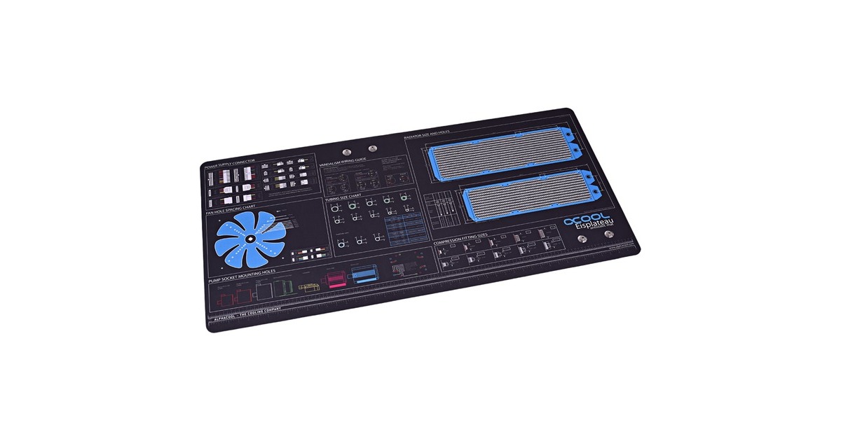 AlphacoolEisplateau Anti-Statik mat