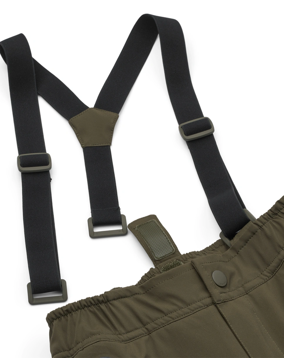 Schneehose KARTER mit Träger in dark olive