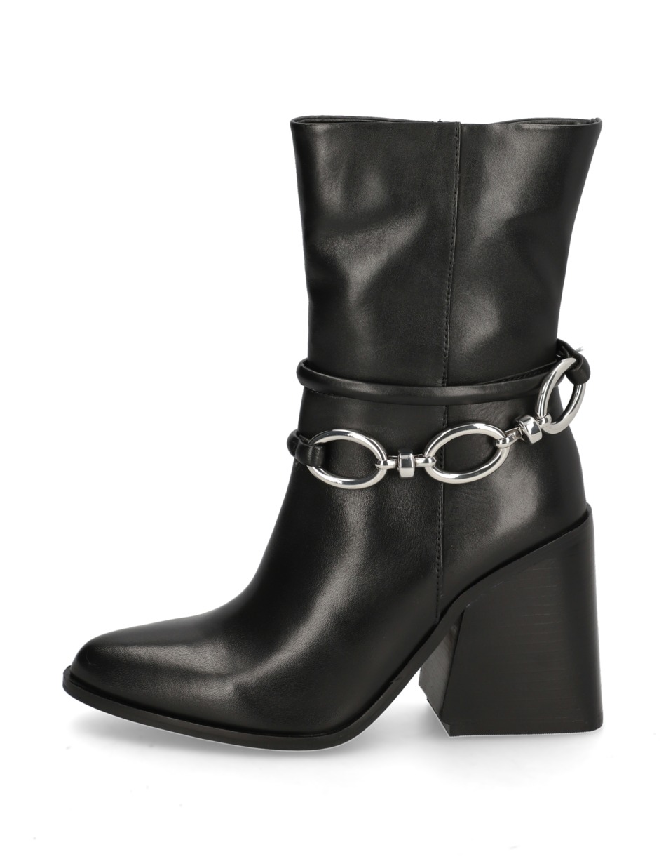 Glattleder Stiefelette