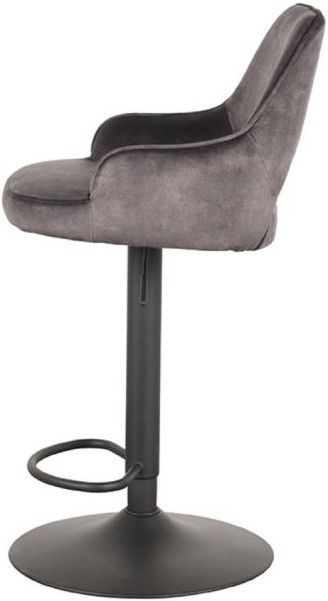 Barkruk Antraciet CM-55.018 Fer B45 x D47 x H92 cm
