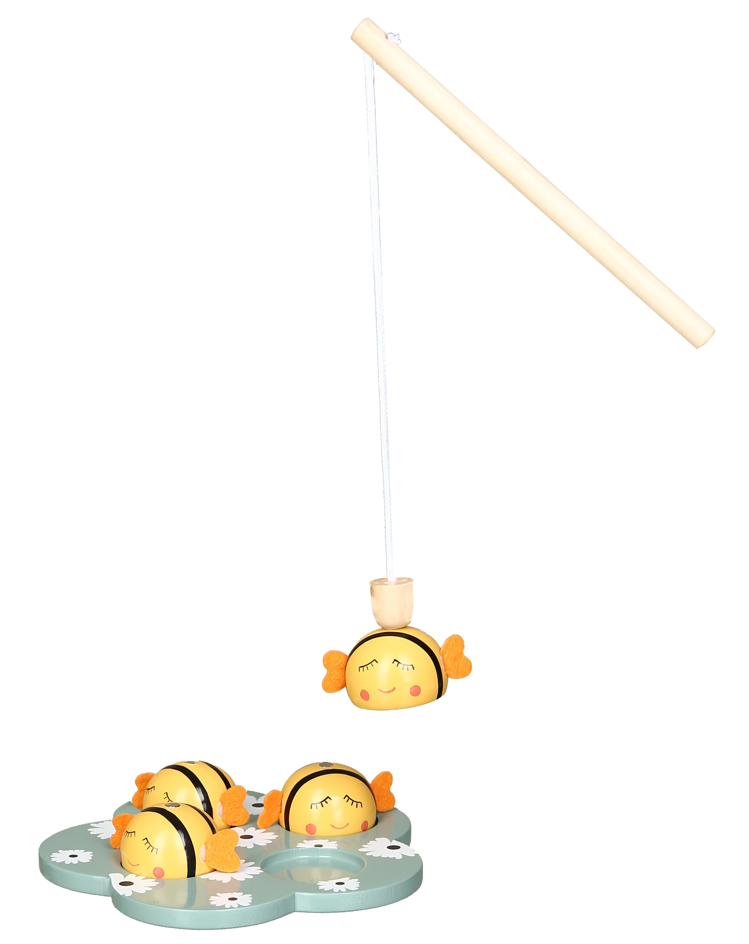 Angelspiel HONIGSAMMLER aus Holz