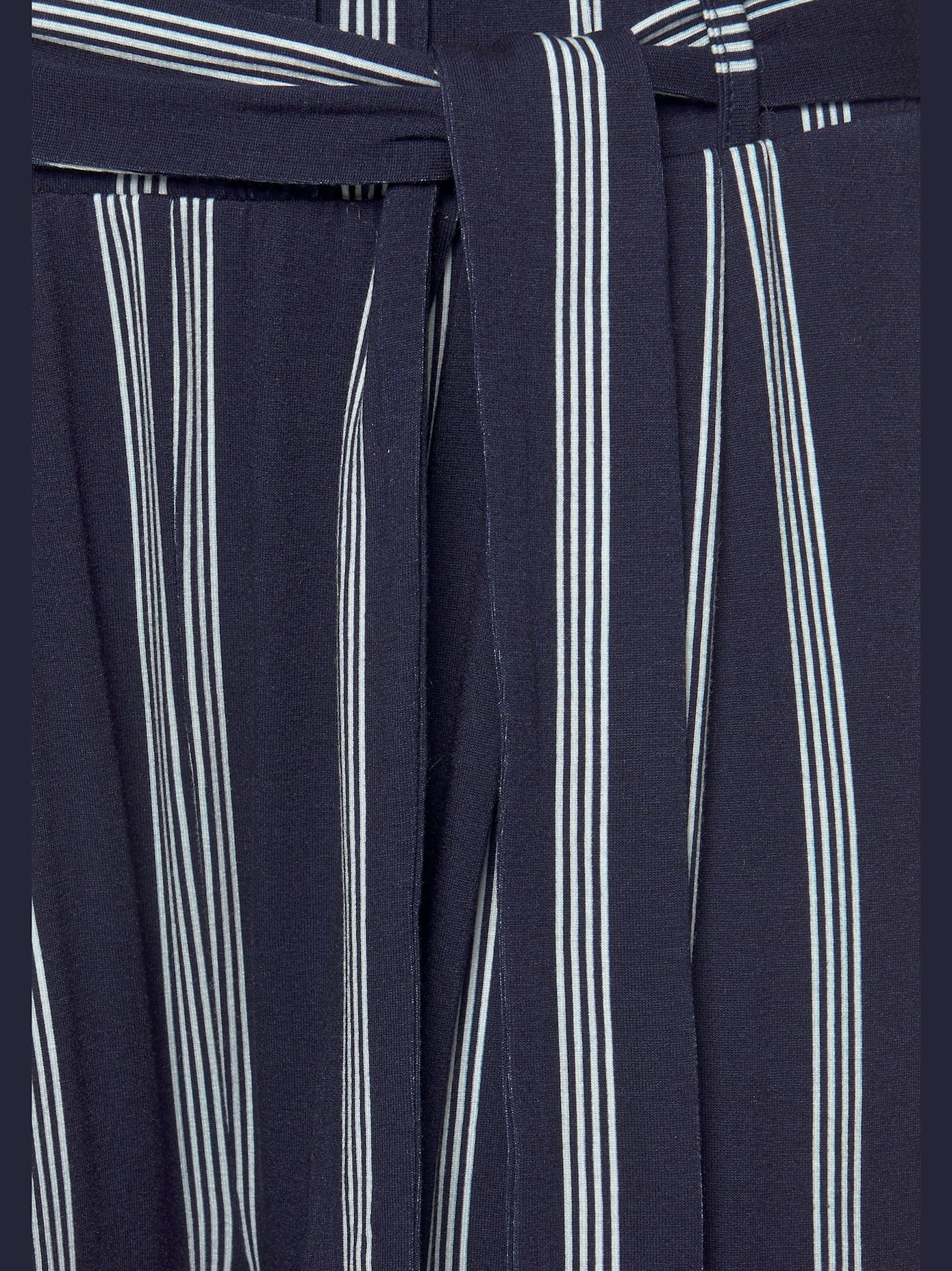 Jupe-culotte rayée en jersey