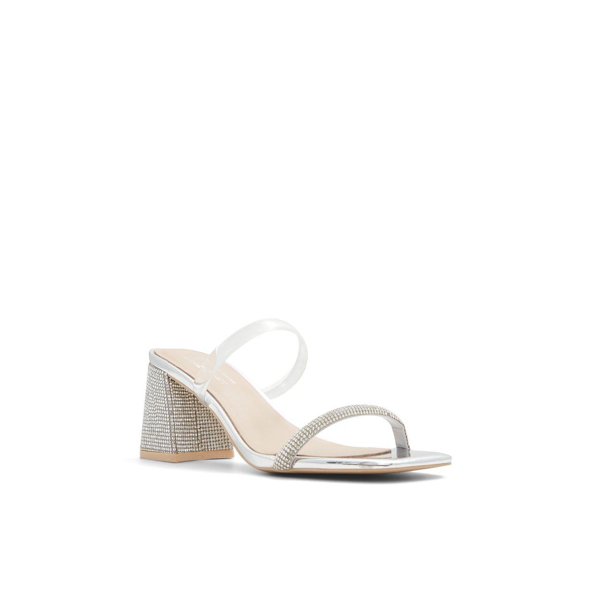 CALL IT SPRING-Kaiaa-l-Mules Sandales - Talon Bloc - Argent