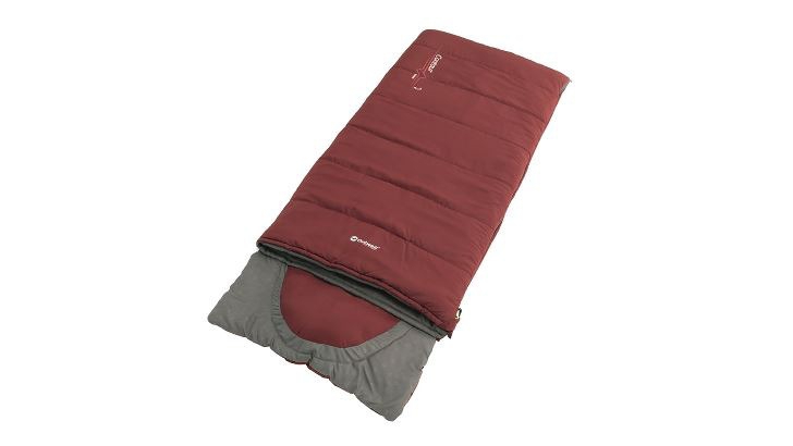 Outwell Contour Junior Schlafsack  170 x 70 cm rot