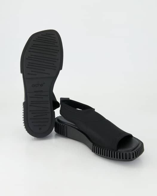 Arche Ixoeda Sandalen in Schwarz