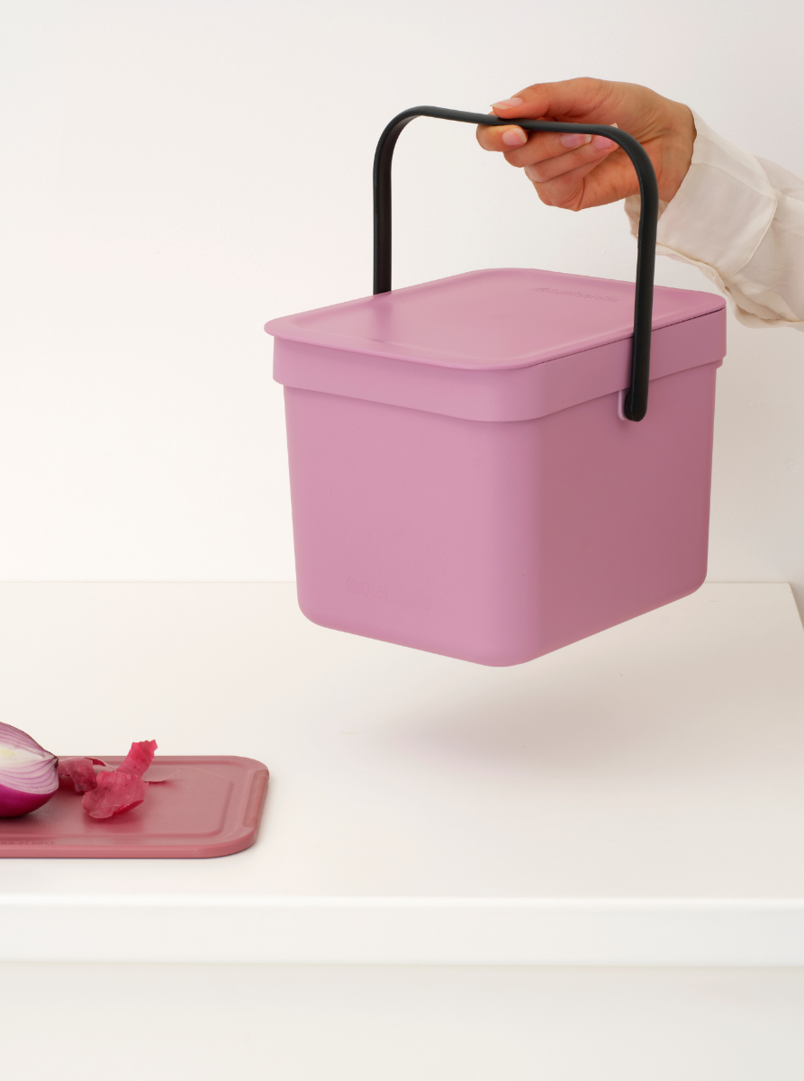 Sort & Go afvalemmer, 6 liter - Lilac Pink