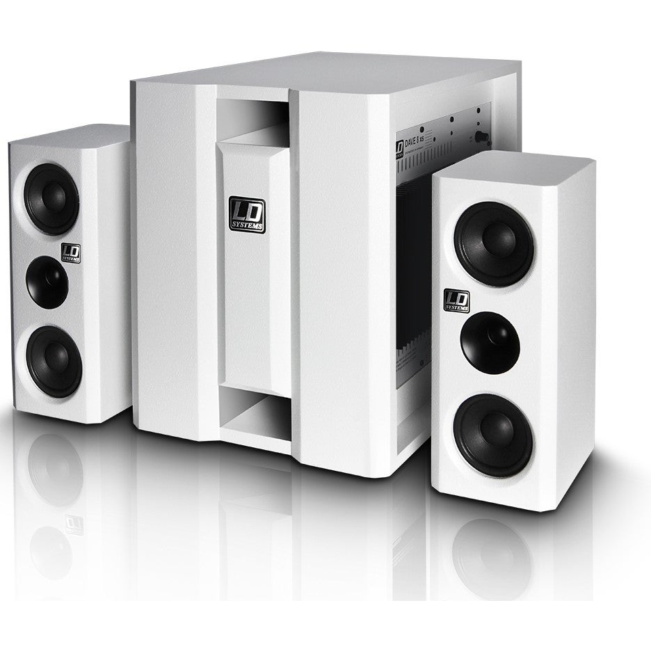 LD Systems Dave 8 XS W draagbaar PA-systeem wit