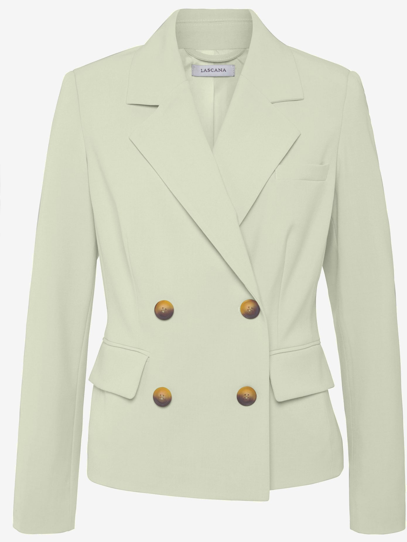 Blazer court blazer doublé avec col à revers pour elle