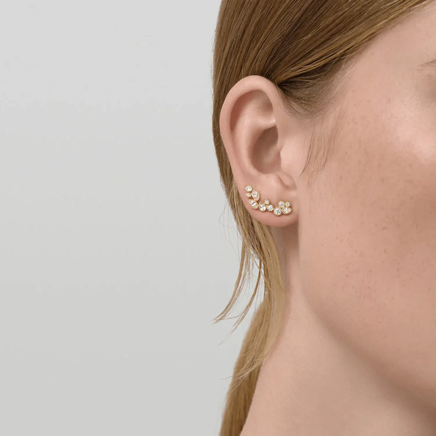 Julie Sandlau Treasure Øreringe 22 kt. Forgyldt Sølv ST75GDCZ