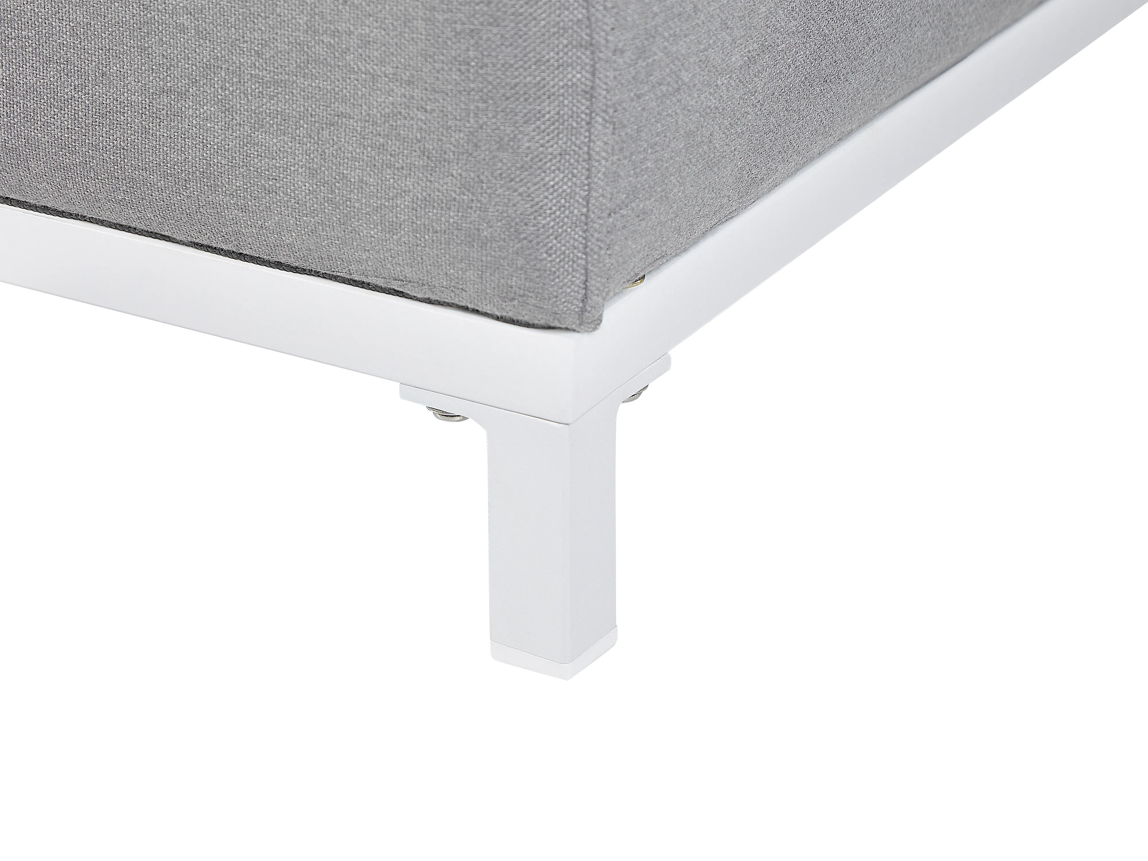 Loungeset met tafel 5-zits ROVIGO Lichtgrijs