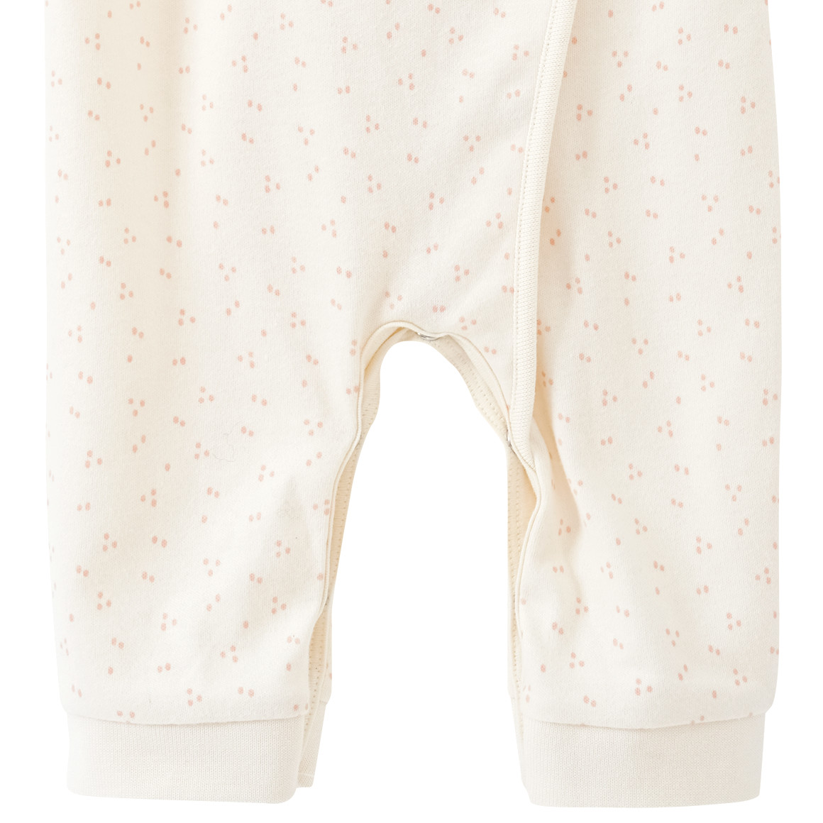 Topomini Bambi Schlafanzug mit Applikation weiss / creme