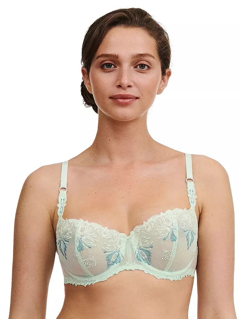 CHANTELLE Balconette BH mit Bügel CHAMPS ELYSEES green lily multico mint