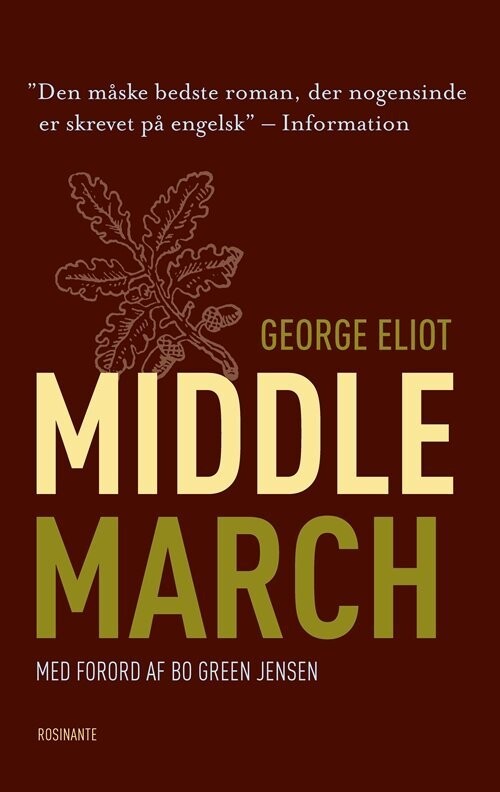 Middlemarch - George Eliot - Bog