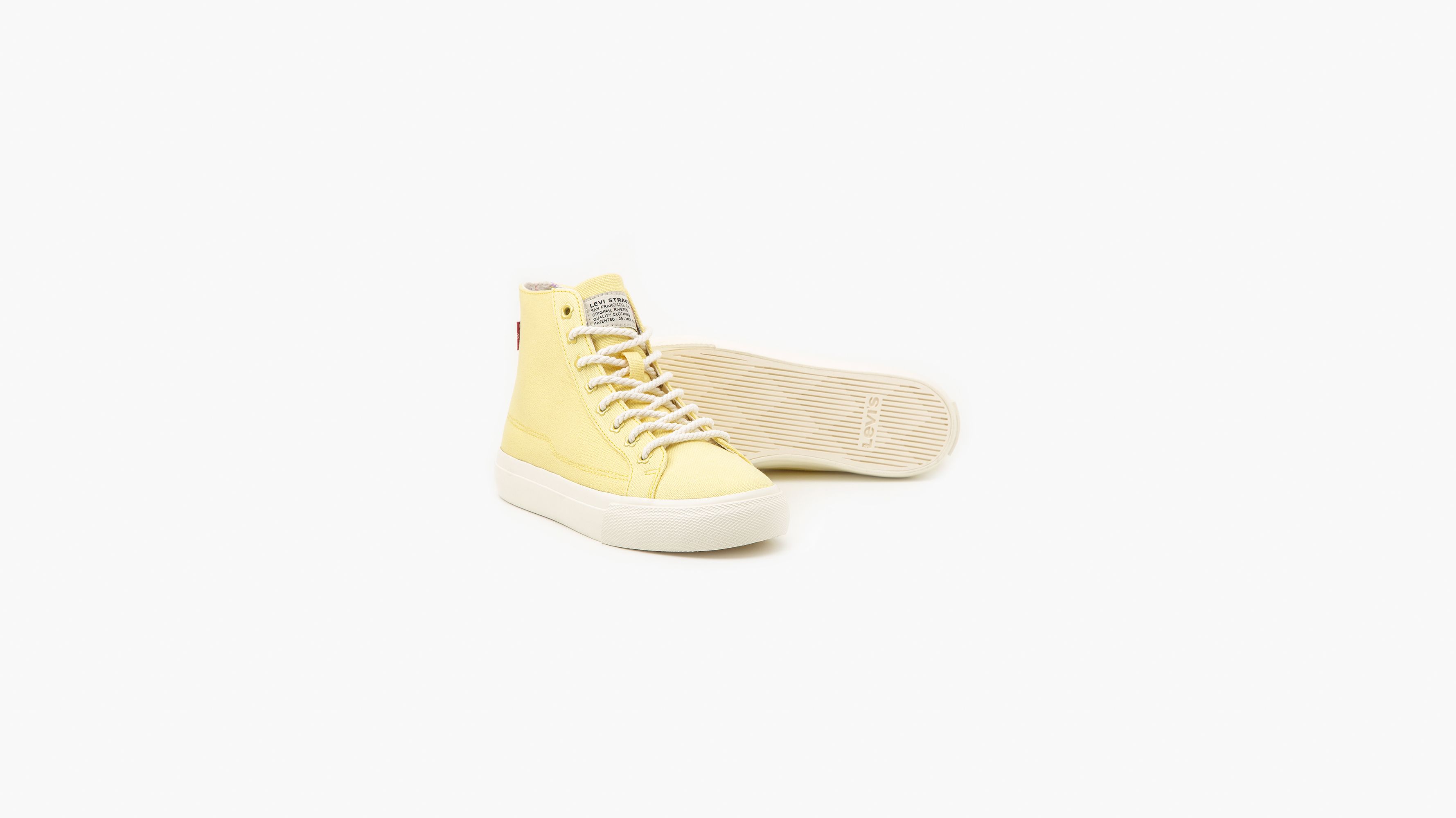 Baskets Decon Mid - Regular Yellow - Jaune