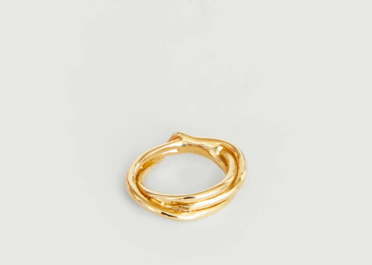 Bague plaqué or Tangle FARIS