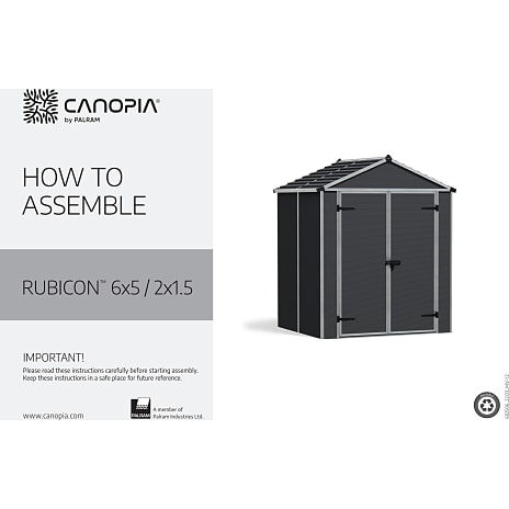 Canopia by Palram Rubicon skur - 2,8 m2
