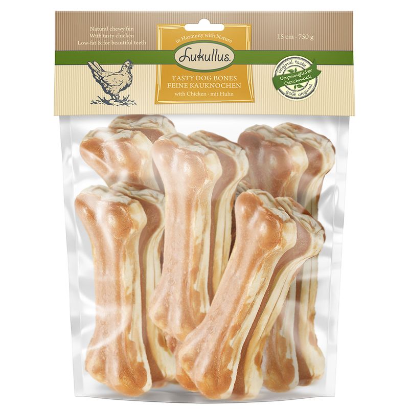 Lukullus os à mâcher Pack XXL 750 g