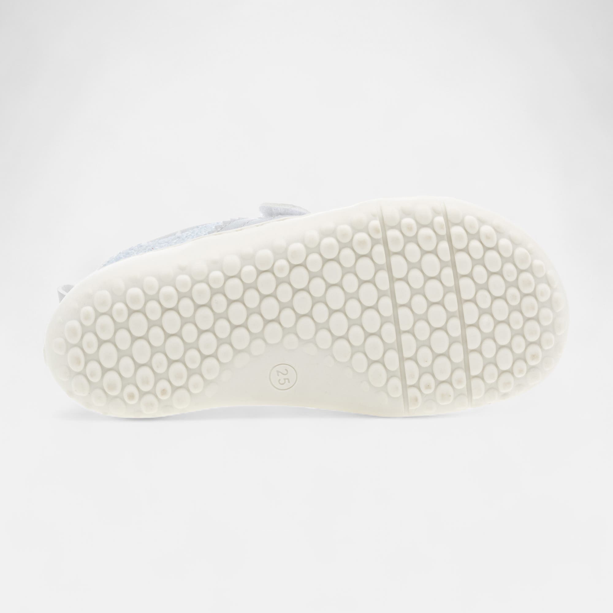 Baskets basses Fille argent
