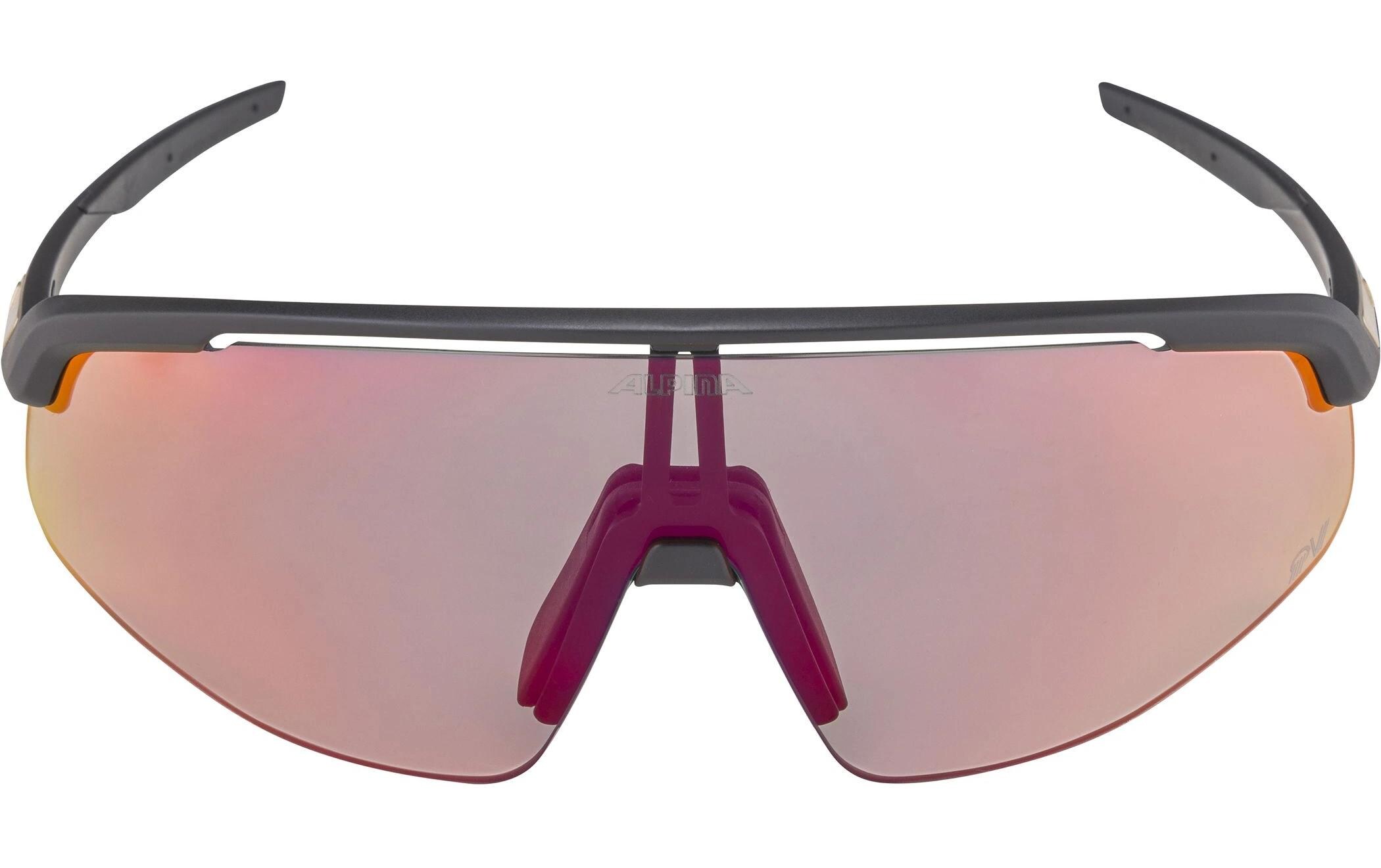 Sportbrille Turbo Pro QV - Schwarz matt<br>Velobrille Cat. 1-3