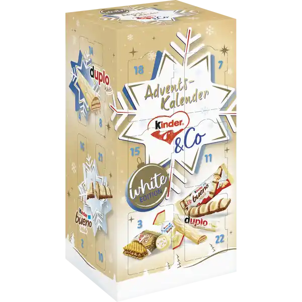 Kinder & Co. White Adventskalender 2024