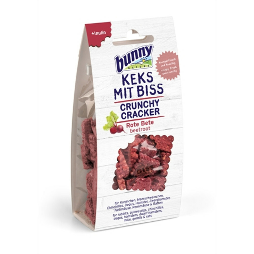 Bunny Nature Crunchy Cracker Rode Biet50 gr