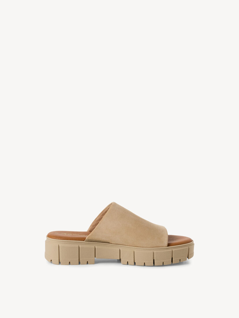 Leren Slipper - bruin
