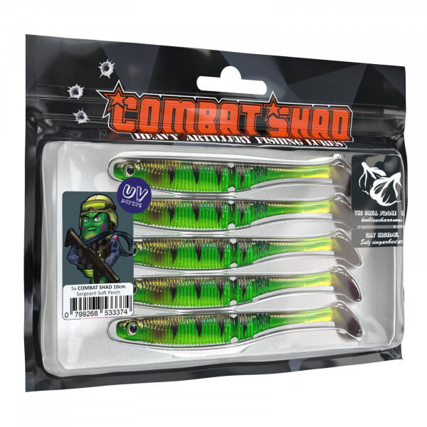 Combat Shad 10cm (5 pièces)