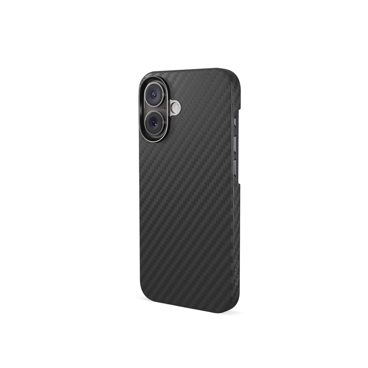 iPhone 16 Mag  Carbon Case MagSafe Aramid Schutzhülle (90810191300001) - Schwarz (Carbon)