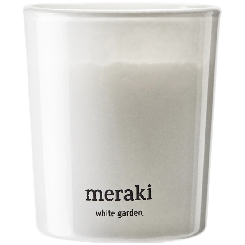 Meraki Scented Candle 2 x 60 gr. - White Garden