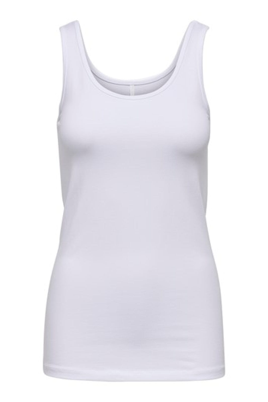 Only Onllive Love S/L Tank Top 1912221 white