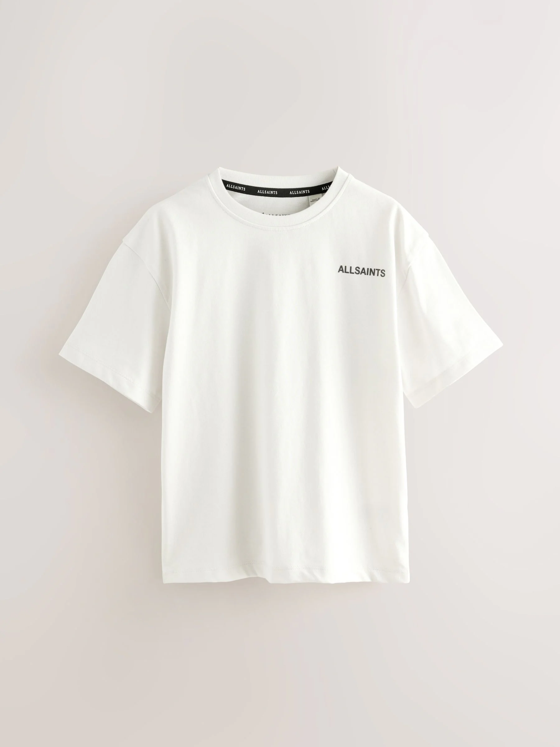 Blauwgroen/grijs - smALLSAINTS Boys Logo Crew Relaxed T-Shirts 3 Pack
