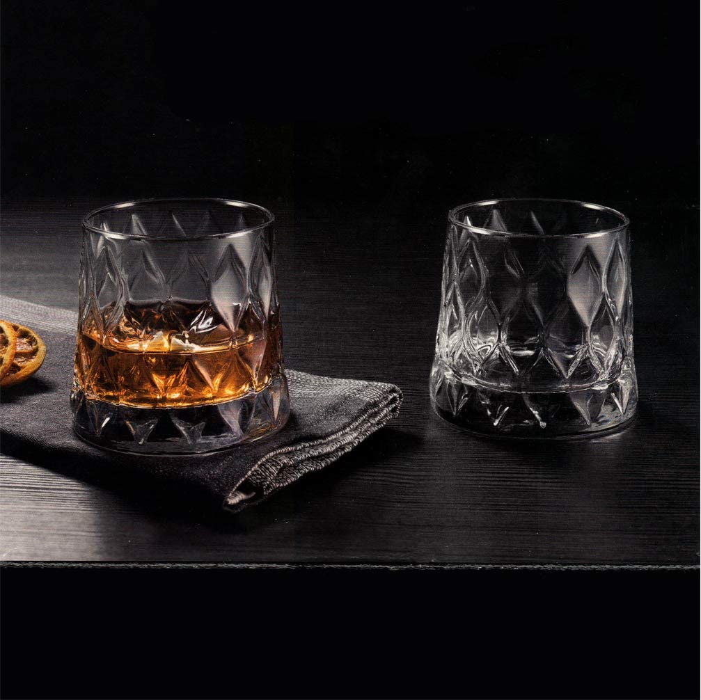 Old Fashioned Whiskyglas mit schwerem Boden