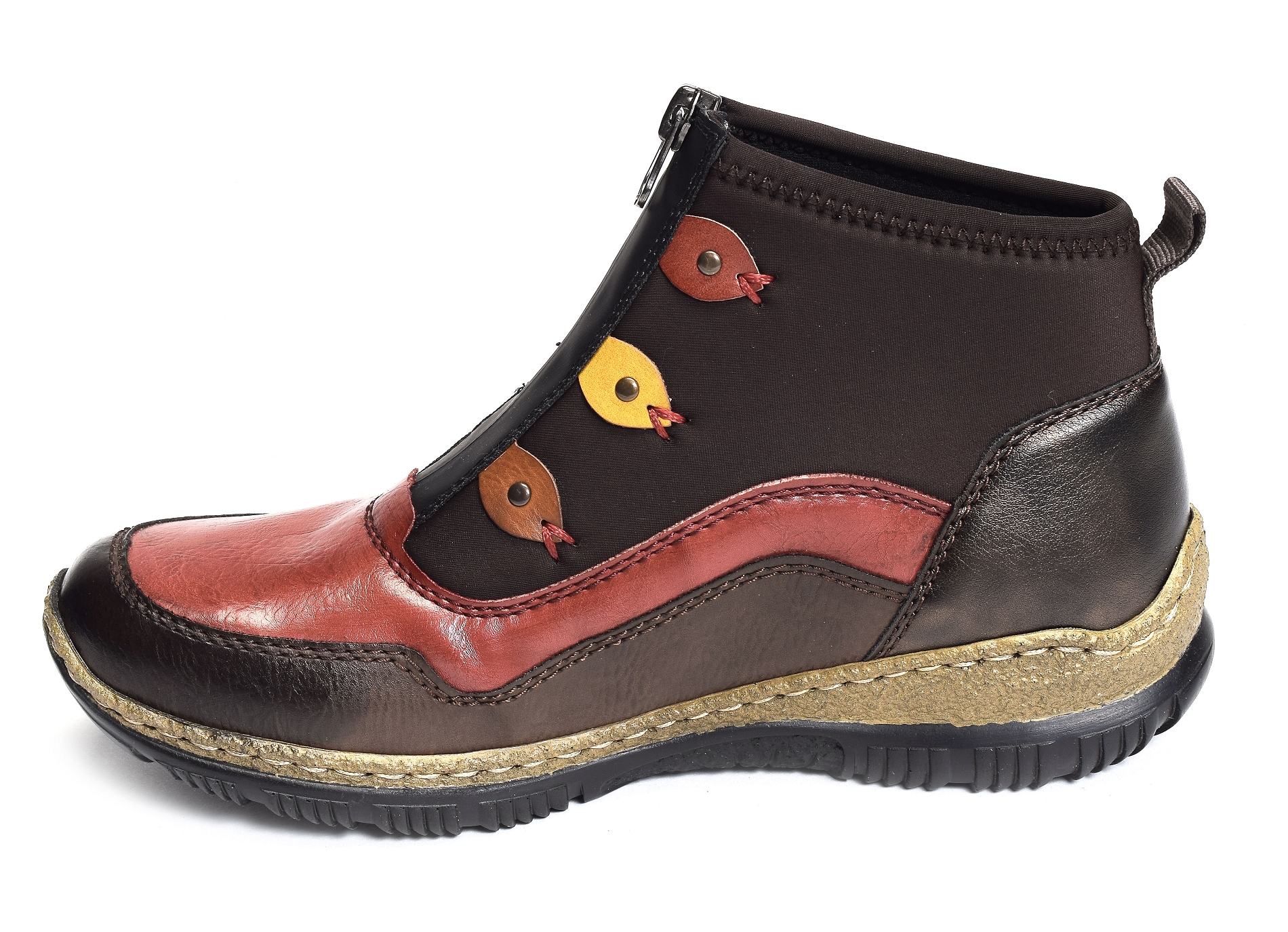 N3277 marron rouge