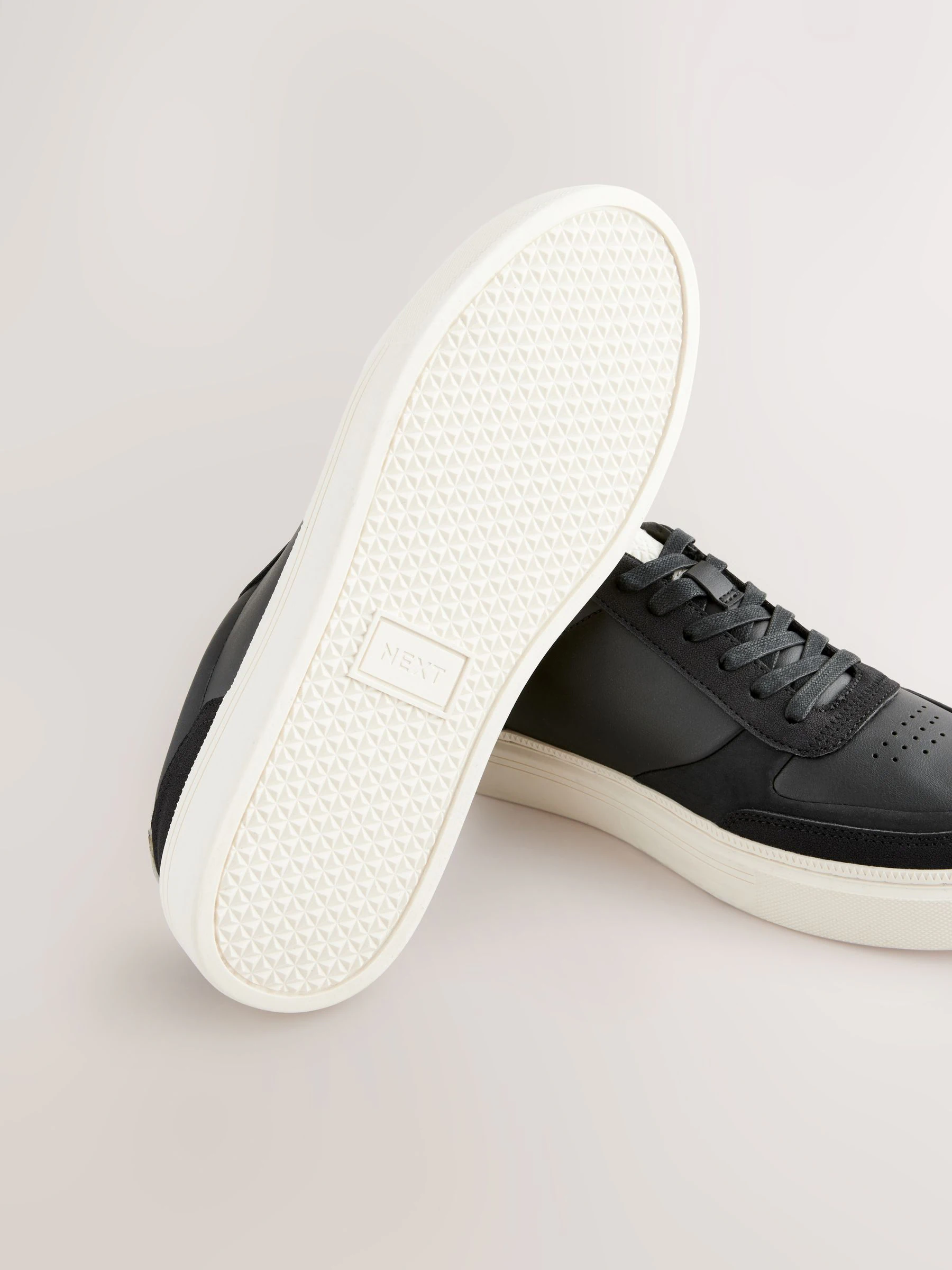 Zwart - Sneakers met dikke zool