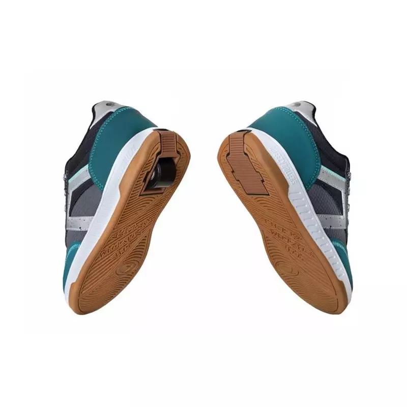Chaussures à roulettes BREEZY ROLLERS Kicks Turquoise/Grey/Black
