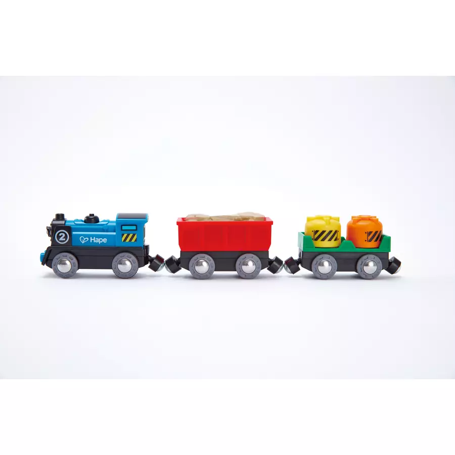 Hape Güterzug mit Batterieantrieb E3720