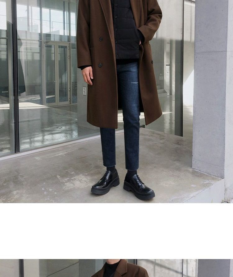 DragonRoad - Dubbelrijs lange jas