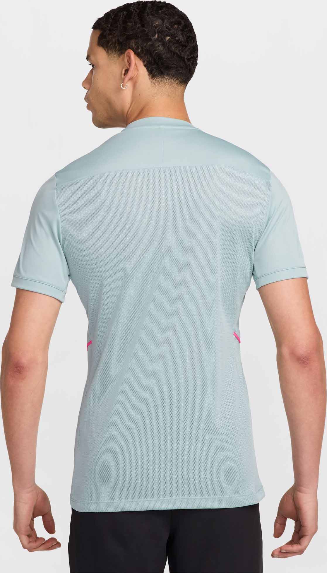 Dri-FIT Academy SS Tee Herre 395/Ocean Cube/Ocean Cube/Hyper Pink