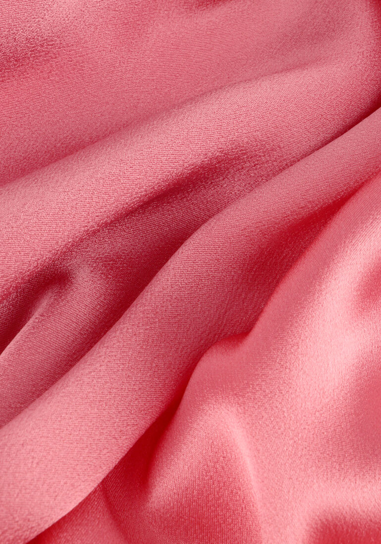 SEMICOUTURE roze semicouture mini jurk maya dress