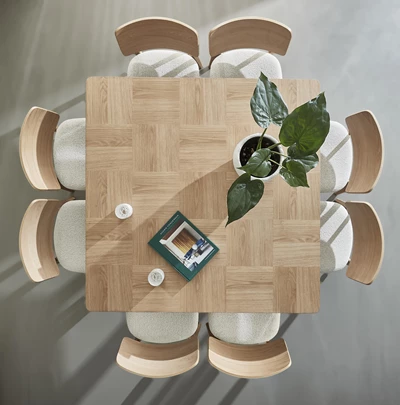 Meda Spisebord 130 x 130 x 75 cm