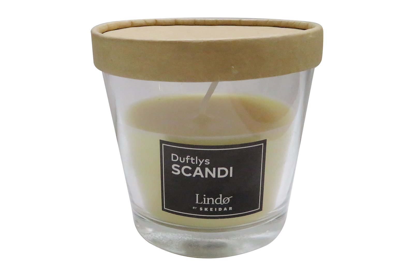 Scandi Vanilla duftlys Offwhite Ø9 H8,3 cm