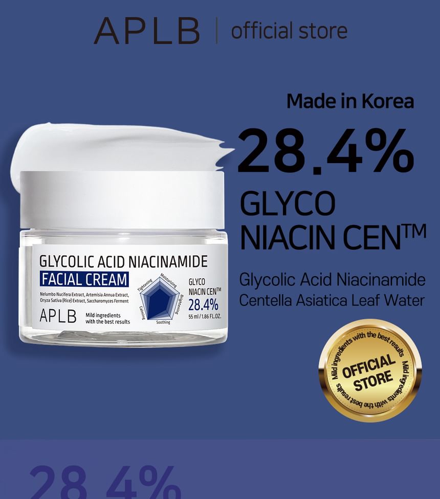 APLB - Glycolzuur Niacinamide Gezichtscrème